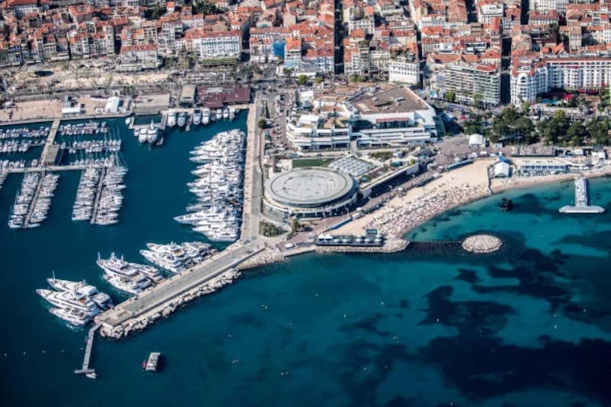 Cannes Plage 2Mn/45M2/Vue Mer/Inernet/Clim/Parking Prive 외부 사진