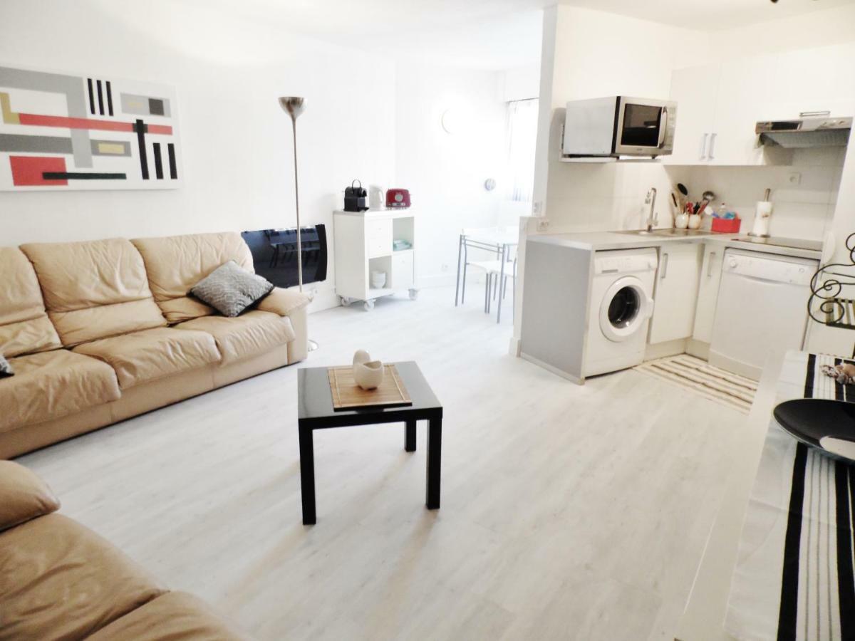 Cannes Plage 2Mn/45M2/Vue Mer/Inernet/Clim/Parking Prive 외부 사진